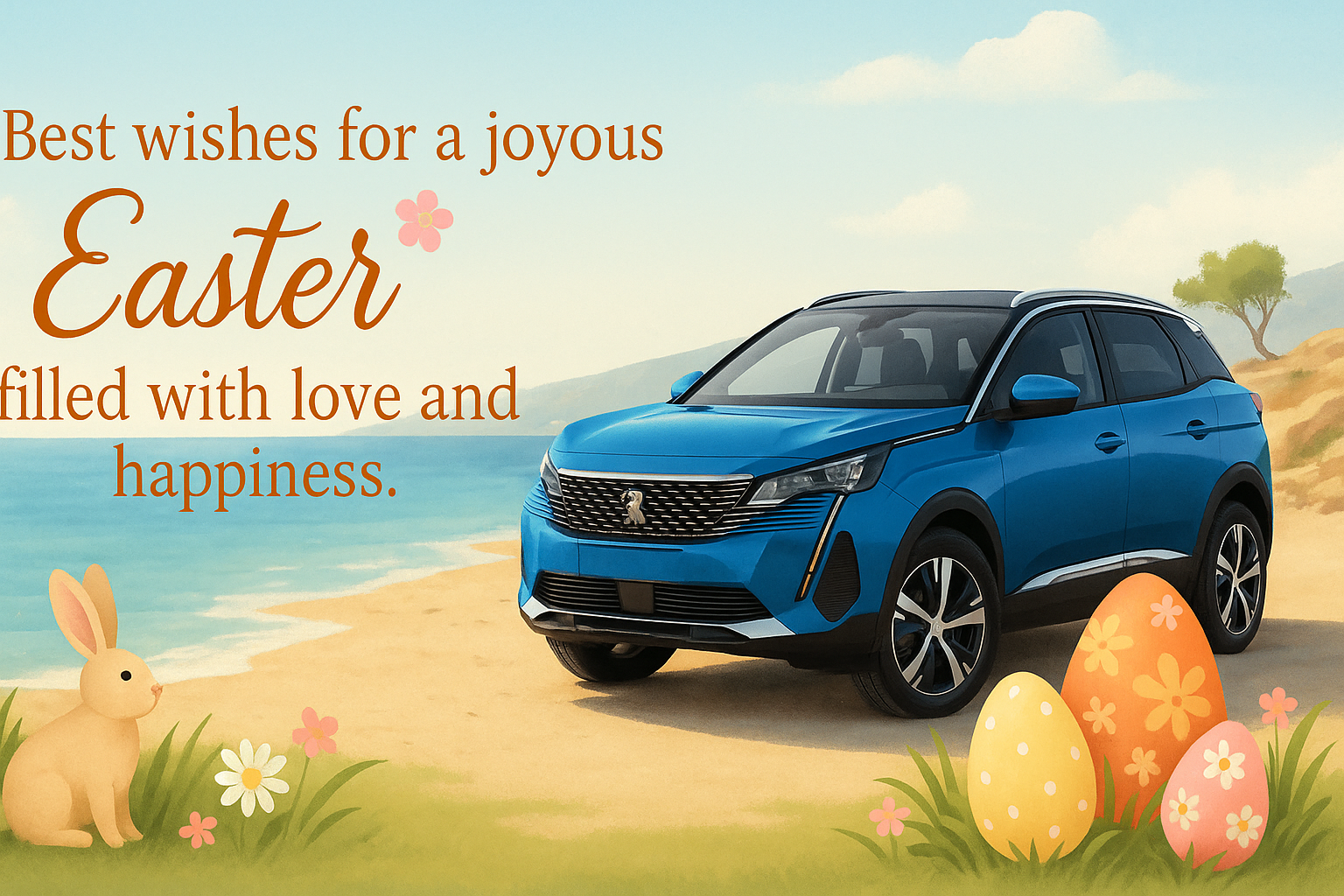 Easter Wishes from Polos Rent a Car & Rental Agency