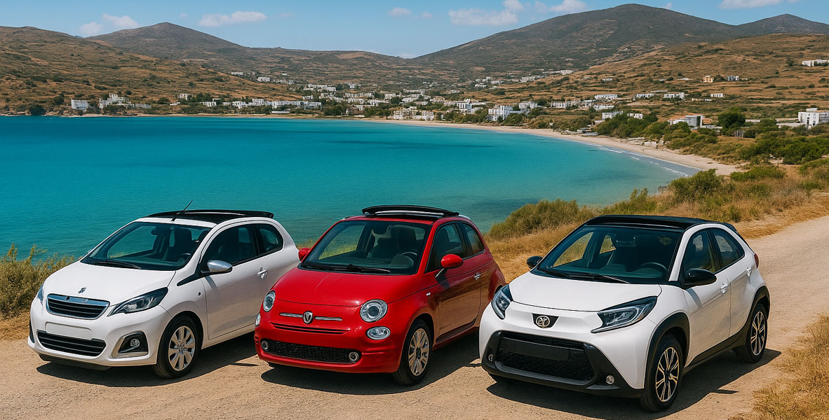 Sun & Fun in Paros – 20% Off Cabrio Rentals!